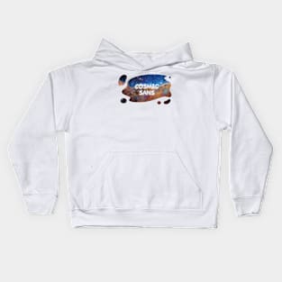 Cosmic Sans Kids Hoodie